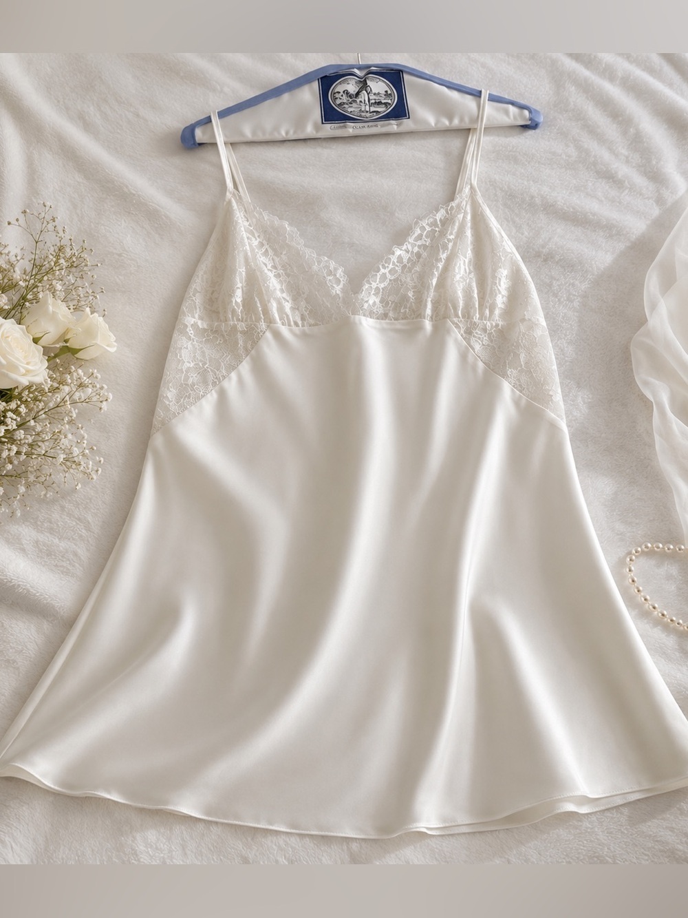 Rya Collection Cream Lace Chemise